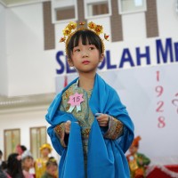 Kegiatan Lomba Fashion Show & Mewarnai Dalam Rangka Perayaan Hari Sumpah Pemuda Ke-95 | TK METTA MAITREYA